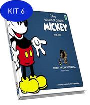 HQ Anos de Ouro de Mickey: Mickey na Ilha Misteriosa Walt Disney Edição de Colecionador Capa Dura - Abril