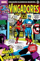 Hq Classica Marvel Volume 53 Os Vingadores A Marca Da Serpente Edição 6 - Panini
