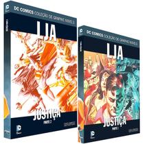 Hq Graphic Novels Liga da Justiça da América Justiça 2 Vols.