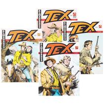 Hq Tex Almanaque Quadrinhos Faroeste 4 Volumes