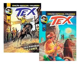 Hq Tex Edição Especial Colorida Kit 2 Volumes Números 16 E 17 Histórias Completas - Mythos