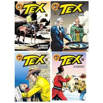 Hq Tex Em Cores Quadrinhos Faroeste Western Sequência 45, 46, 47 E 48