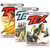 Hq Tex Gigante História Completa e Inédita Kit Com 3 Volumes Hq Tex Gigante História Completa e Inédita Kit Com 3 Volumes