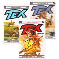 Hq Tex Gigante História Completa e Inédita Kit Com 3 Volumes