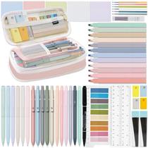 HRFGWDD Conjunto de Papelaria 52 Peças para Estudos e Estudo Bíblico HRFGWDD Conjunto de Papelaria 52 Peças para Estudos e Estudo Bíblico