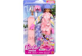 Hrg41 barbie i can be playset profissoes deluxe snowboarder jkf78 mattel