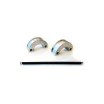 Ht metal clutch shoe w/springs 02048m