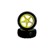 Ht roda front yellow 1/10 2pc 06010y Ht roda front yellow 1/10 2pc 06010y