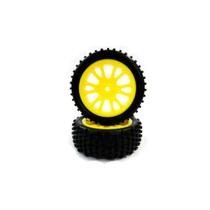 Ht roda rear yellow 1/16 2pc 85024y