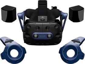 HTC VIVE Pro 2 - Virtual Reality System (Realidade Virtual, Kit com 2 controles e 2 base stations)