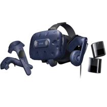 HTC VIVE Pro Virtual Reality System (Realidade Virtual, Kit com 2 controles e 2 base stations)