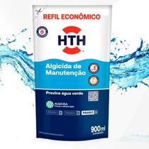 HTH Algicida Manutenção Previna Alga Verde para Piscinas Refil 900 ml