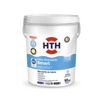 HTH Cloro Smart 10kg Granulado Multi Ação Piscina Cristalina
