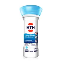 Hth Flutuador 1,66kg Ação Contínua Cloro Tablete Pastilhas Aditivado Para Piscinas