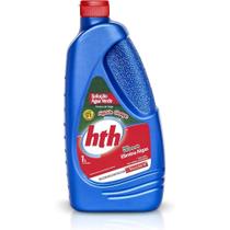 HTH Solução Água Verde Algicida Choque Tratamento Liquido Piscinas 1L