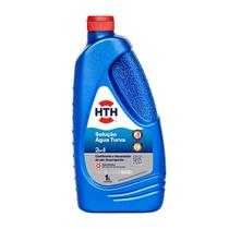 HTH SOS Água de Poço 1L Solução para Tratamento de Piscinas com Água de Poço