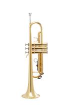 Htr001 - trompete, tom bb, laqueado na cor ouro, marca halk