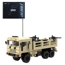 HUAA Technic Caminhão Militar Modelo Blocos de Construção Set Spee