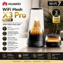 Huawei WiFi Mesh X3 Pro Suite WiFi 7 BE3600 AX3600 Kit 2 Unidades 2.5G Gigabit Huawei WiFi Mesh X3 Pro Suite WiFi 7 BE3600 AX3600 Kit 2 Unidades 2.5G Gigabit