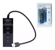 Hub 4 Portas Usb 3.0 HB-T81 Rápido 5.0 Gbps - Knup Hub 4 Portas Usb 3.0 HB-T81 Rápido 5.0 Gbps - Knup