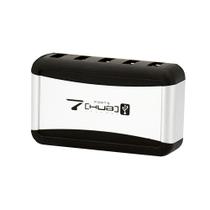 HUB 7 Portas USB 2.0 Com Fonte de Energia