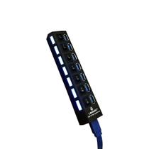Hub 7 Portas USB 3.0 Alta Velocidade LEY-199 - Lehmox