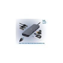 Hub Adaptador 9X1 Tipoc Mtek Ds 91Tc Usb Hdmi 2Usb Rj45