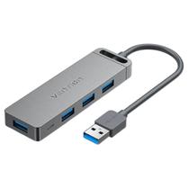 Hub Adaptador USB A 3.0 4 Portas SSD Pendrive 15cm Vention