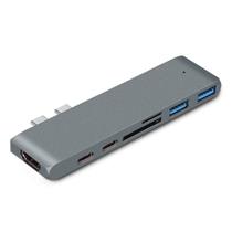 Hub Adaptador Usb-c Macbook Pro Hdmi Cartao Sd Thunderbolt 3