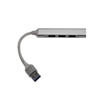 Hub C3Tech 4 Portas USB 3.0 e 2.0 em Alumínio