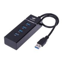Hub C3Tech USB 3.0, 4 Portas - HU-300BK