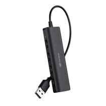 HUB C3Tech USB, 4x USB 2.0, Preto - HU-230BK