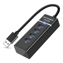Hub Cabo USB 3.0 Adaptador 4 e 7 Portas Alta Velocidade Notebook PC Teclado 5Gbps Speed Pen Drive