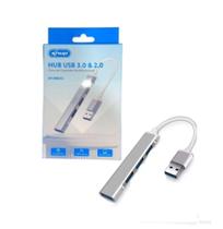 Hub Cabo Usb 3.0 Extensor 4 Portas High Speed Hd Pen Drive - KNUP Hub Cabo Usb 3.0 Extensor 4 Portas High Speed Hd Pen Drive - KNUP