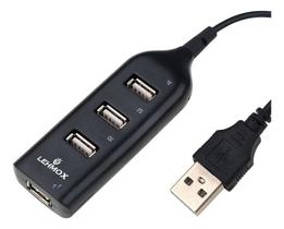 Hub Com 4 Portas Usb 2.0 High Speed 480Mbps 40Cm Plug Play