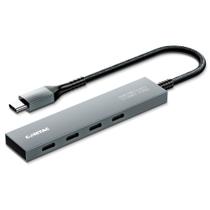 HUB Comtac USB-C, para 4x USB-C 3.2 Gen 1, Alumínio - 20129482
