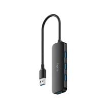 Hub Cudy USB 3.0 de 4 portas Preto Hub Cudy USB 3.0 de 4 portas Preto