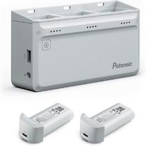 Hub de carregamento Potensic Atom SE com 2 baterias inteligentes e adaptador