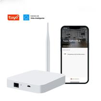 Hub De Casa Inteligente Tuya Zigbee 3.0, Sem Fio, Gateway, Ponte, Aplicativo, Controle Remoto Por