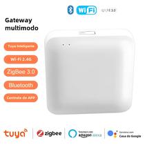 Hub de Controle Inteligente Tuya ZigBee - Gateway Multimodo com Controle Remoto via Alexa