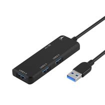 Hub de dados ultra fino Usb 3.0 de 4 portas, para Surface Pro, para Xps, para notebook, para unidades flash USB, para HDD móvel e muito mais