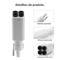 Hub De Filamento AMS Para Impressora 3D Bambu Lab Multicolorido Com Interruptor De Cinco Vias Para