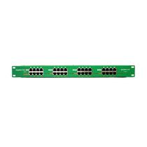 Hub de Injeção PoE Ativo 16 Portas Gigabit ZQ. Montável em Rack 1U - Verde