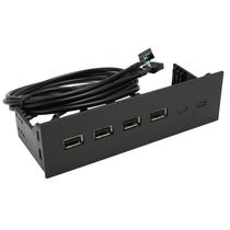 Hub de painel frontal USB 2.0 Dpofirs de 4 portas para PC e estojo de computador