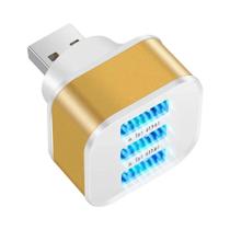 Hub Extensor USB 2.0 De 3 Portas Com Carregamento Rápido E Adaptador Divisor Para Carro, Celular,