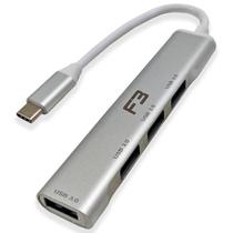 HUB F3 USC-C 3.0, para 4x USB 3.0 - JC-TYC-4USB