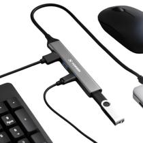 Hub Fortrek USB 4 Portas em 1 USB 3.0 3x USB 2.0 DA41 14.5cm Hub Fortrek USB 4 Portas em 1 USB 3.0 3x USB 2.0 DA41 14.5cm