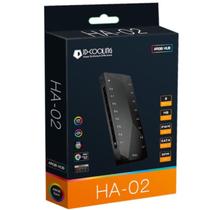 Hub ID-COOLING HA-02 8 portas PWM e 8 portas ARGB com fonte de alimentação SATA