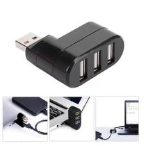 HUB Knup 3 Portas Rotação 180 Graus USB Horizontal Vertical HUB Knup 3 Portas Rotação 180 Graus USB Horizontal Vertical
