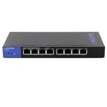 Hub Linksys Switch 08P Gigabit Ethernet Lgs308 Empresarial